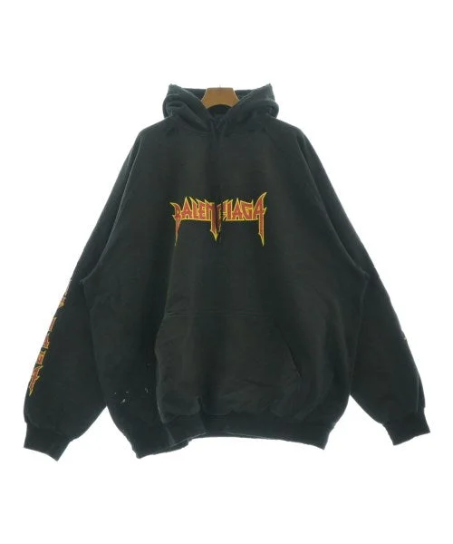 BALENCIAGA Hoodies Hoodie with Velcro Closure Adjustable Secure