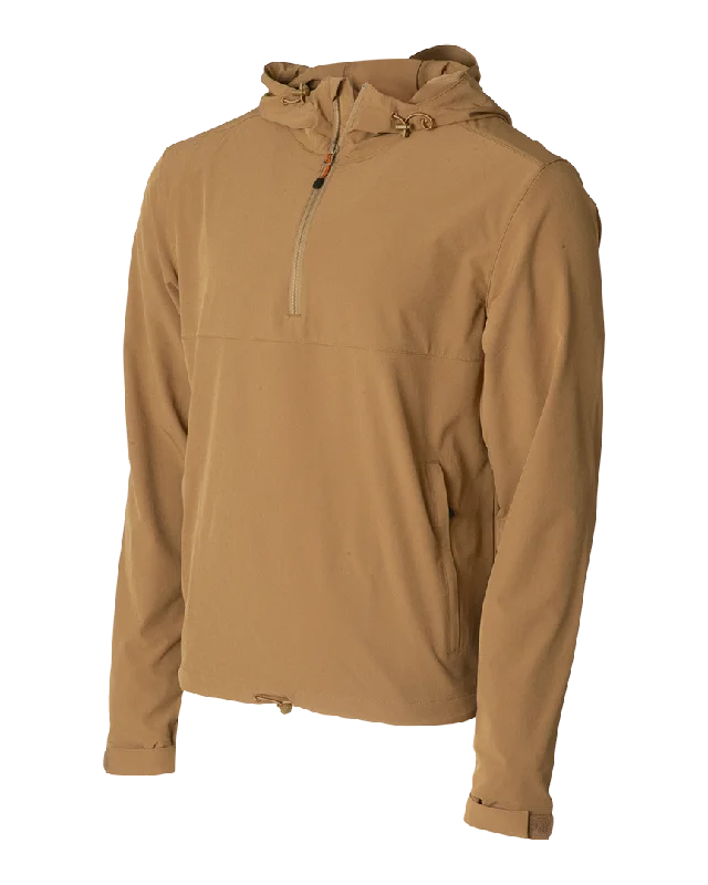 Daybreaker Hooded Pullover Thick Cable Knit