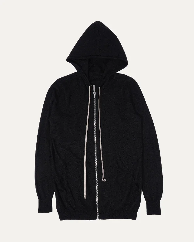 Phlegethon SS21 Cashmere Zip Up Hoodie Hooded Sweatshirt Casual Wear Street Style