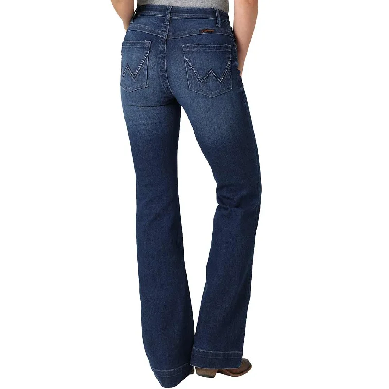 Wrangler Women's Ultimate Riding Willow Trouser Jeans Trousers versatile all-occasion