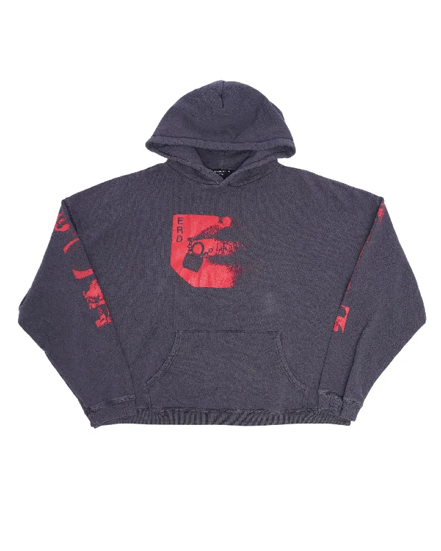 Lips Hoodie Hoodie with Half-Zip Sporty Casual