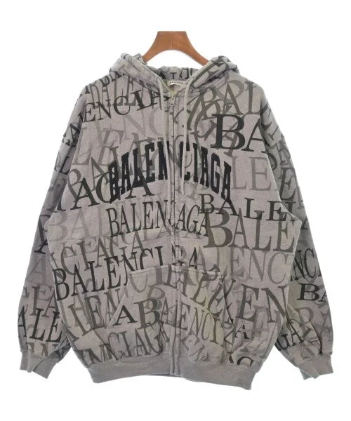 BALENCIAGA Hoodies Hoodie with Hidden Zipper Minimalist Clean