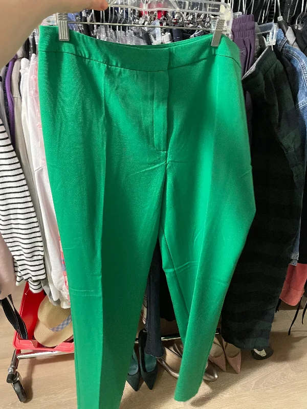 LTS Kelly Green Straight Leg Trousers NWT - Size 14 Trousers luxurious high-end