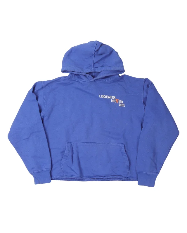 Juice WRLD Legends Never Die Hoodie Hoodie with Drop Shoulder Relaxed Streetwear