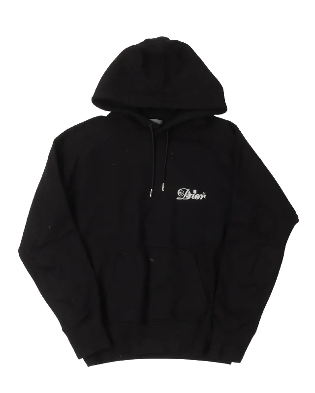 Kenny Scharf Playing Cards Hoodie Hoodie with Puffed Sleeves Voluminous Trendy