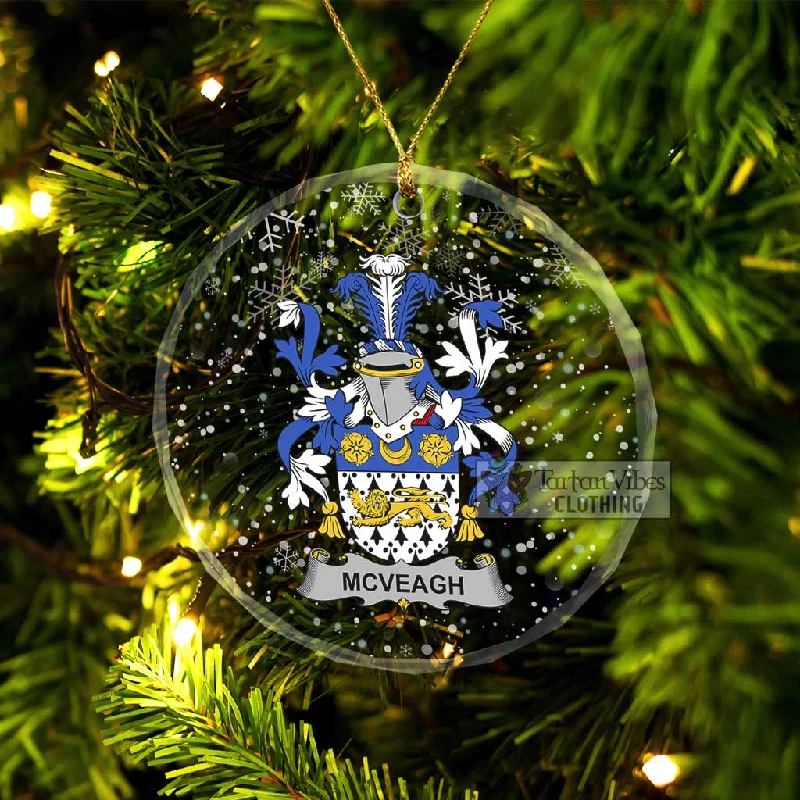 McVeagh Irish Clan Christmas Glass Ornament with Coat of Arms Blazer Duffle Coat Pea Coat McVeagh Irish Clan Christmas Glass Ornament with Coat of Arms Blazer Duffle Coat Pea Coat