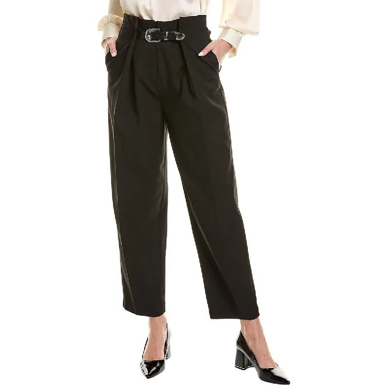 Gracia Womens Pleated High Waist Trouser Pants Trousers Vintage Classic
