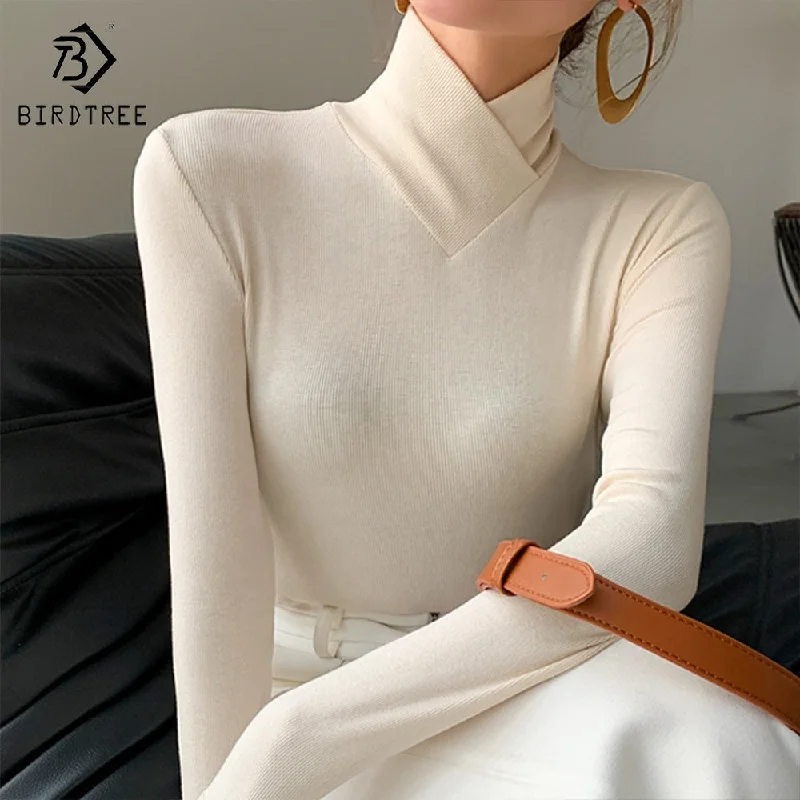 Stand-up Collar Long-sleeved Stretch T-shirt Women's Fall/winter Fleece Padded Warm Basic Pullover Bottoming Shirt Fashi T28001X Halter Neck Top Stand-up Collar Long-sleeved Stretch T-shirt Women's Fall/winter Fleece Padded Warm Basic Pullover Bottoming Shirt Fashi T28001X Halter Neck Top