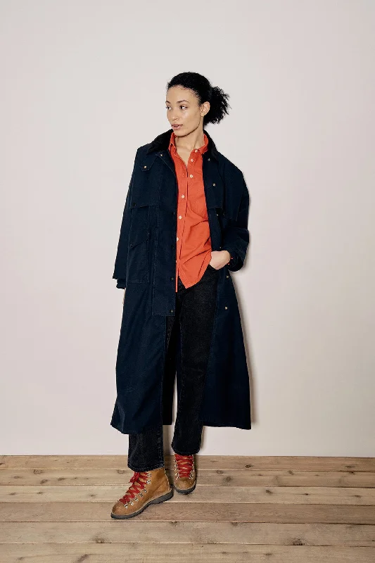 WOMEN'S DRY TIN DUSTER COAT Plaid Tartan Floral