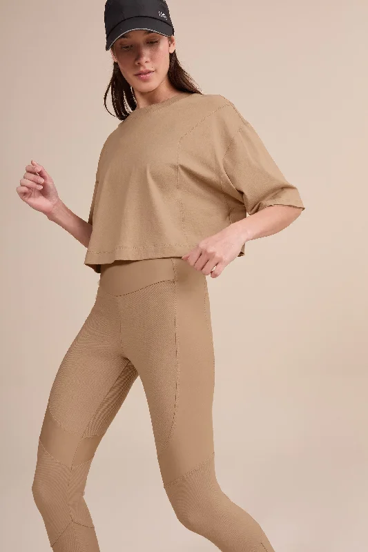 Neopren Line Leggings Trendy Sweat-Wicking Workout Leggings