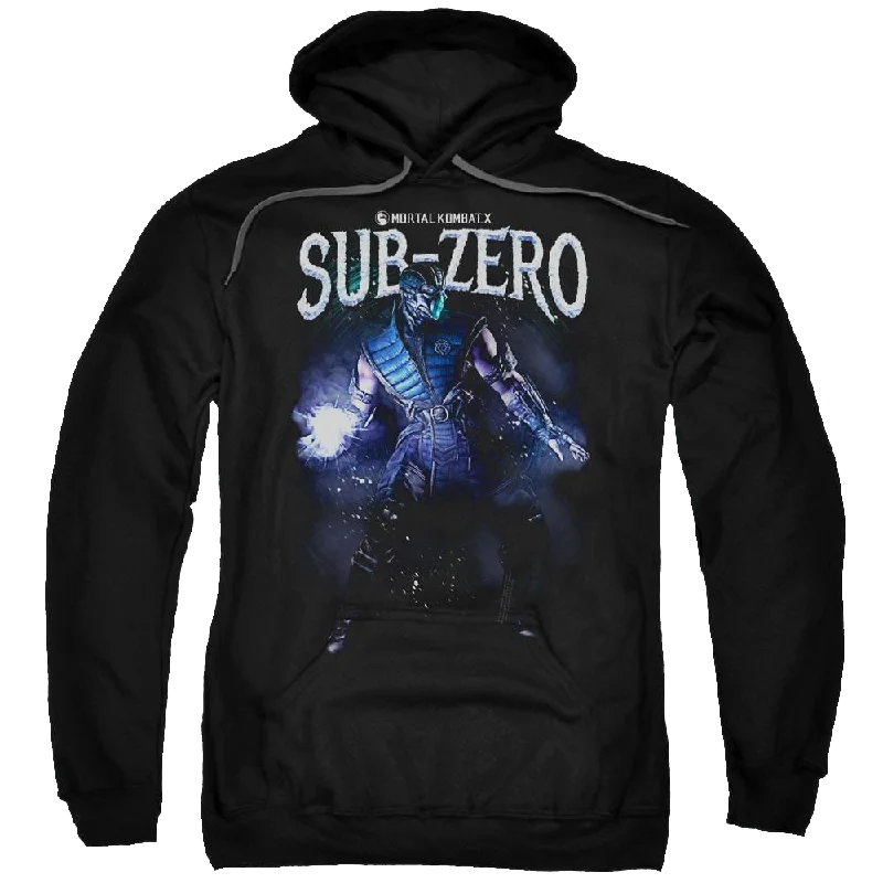 Mortal Kombat Sub-zero Pullover Hoodie Boxy Neck Sweater