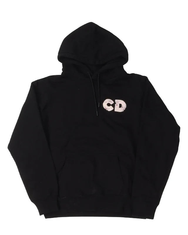 SS20 Daniel Arsham Basketball Hoodie Hoodie with Distressed Vintage Worn