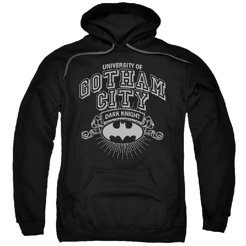 Batman University Of Gotham - Pullover Hoodie Jewel Neck Pullover