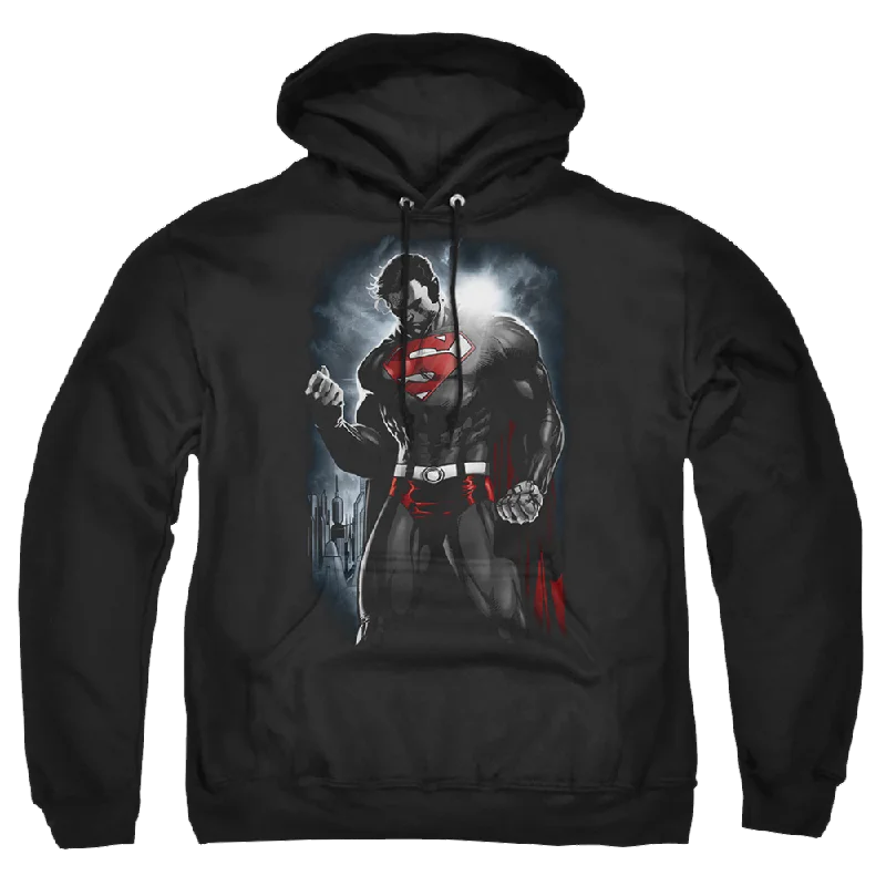 Superman Light Of The Sun - Pullover Hoodie Angora Wool Cozy
