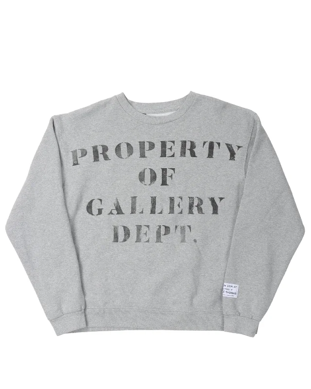 Property of Gallery Dept. Sweatshirt Hoodie with Back Slit Movement Comfort