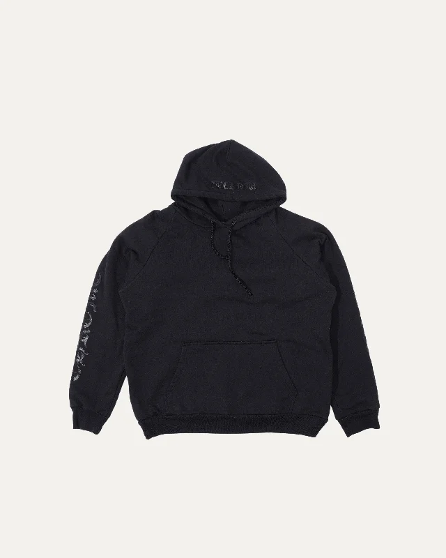 Vintage Horseshoe Logo Thermal Hoodie Hoodie with Hood Adjustable Protection