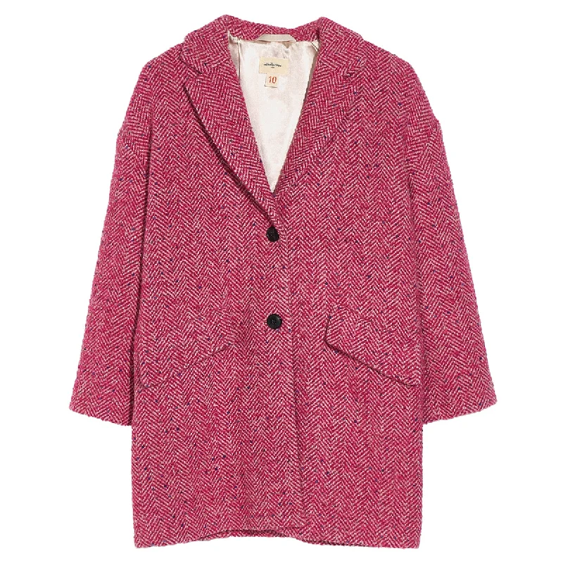 Bellerose Santan Coat Faux Fur Real Fur Shearling
