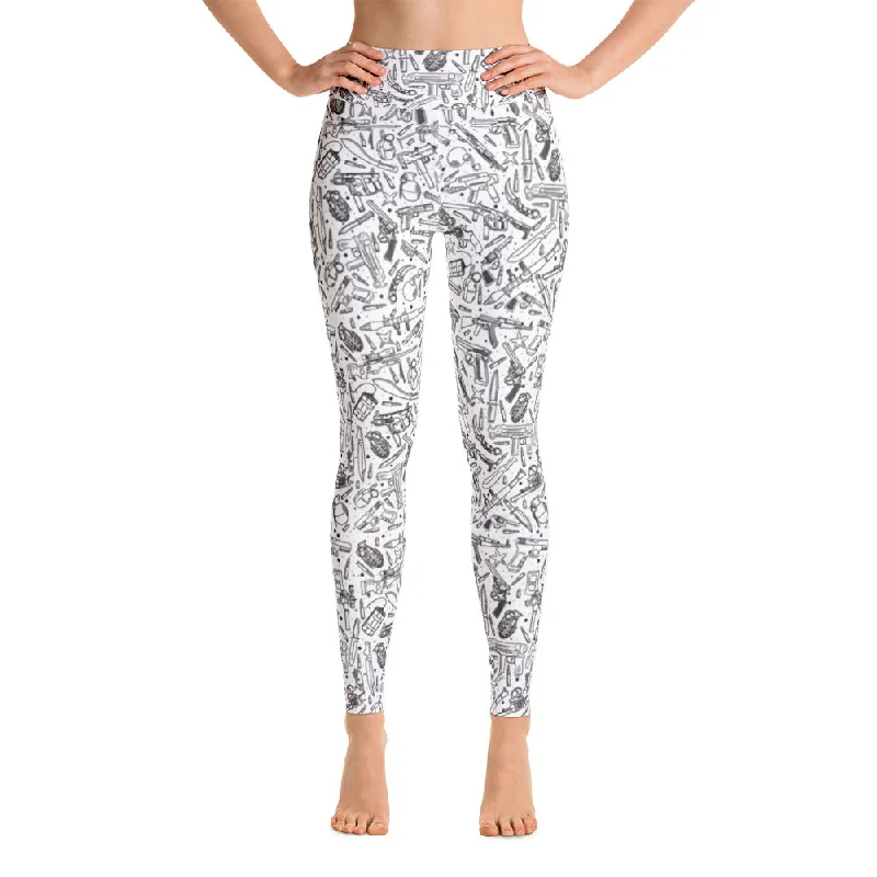 Arsenal Yoga Leggings Comfortable Bootcut Workout Leggings