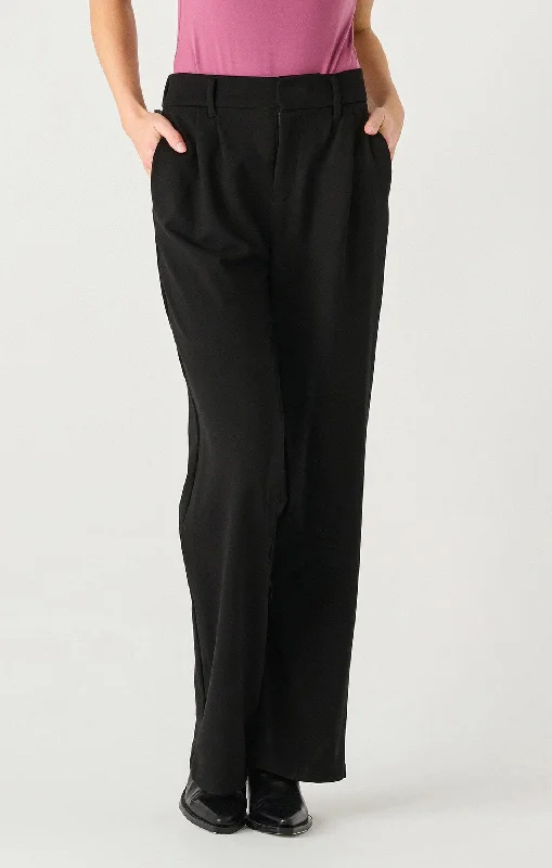 WIDE LEG PONTE OFFICE TROUSER Trousers trendy modern