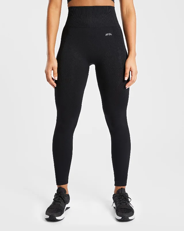 Balance V2 Seamless Leggings - Schwarz Stylish Camo Print Leggings