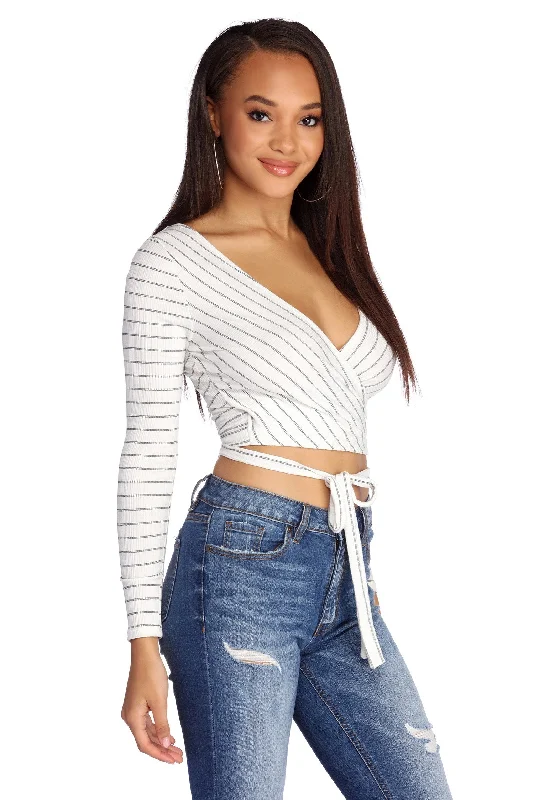 Wrap On It Crop Top Faux Fur Fabric Real Fur Fabric Shearling Fabric