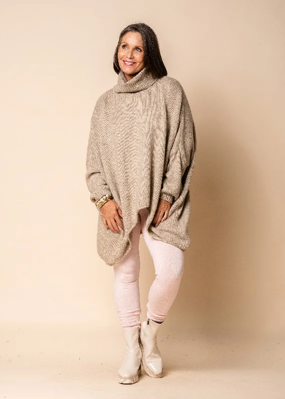 Heathie Leggings in Blush Trendy Sporty Compression Leggings
