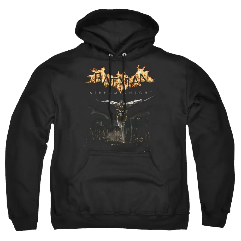 Batman - Arkham City Watch - Pullover Hoodie Bateau Neck Pullover