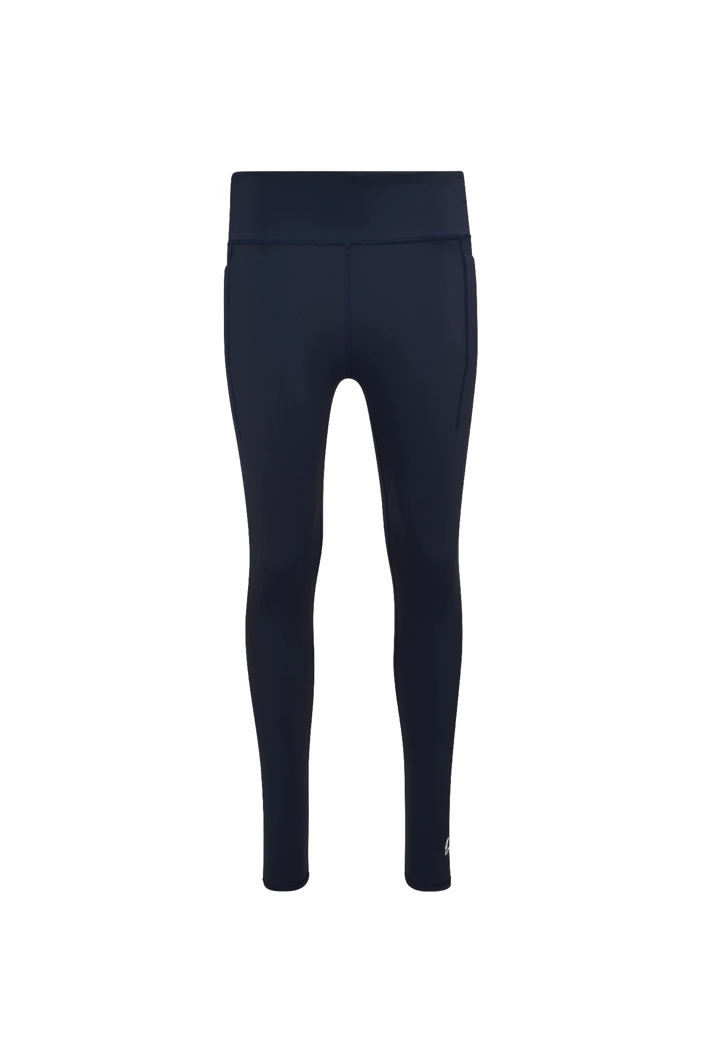 Midnight Navy Women's Performance Pocket Legging Fashionable Embroidered Detail Leggings
