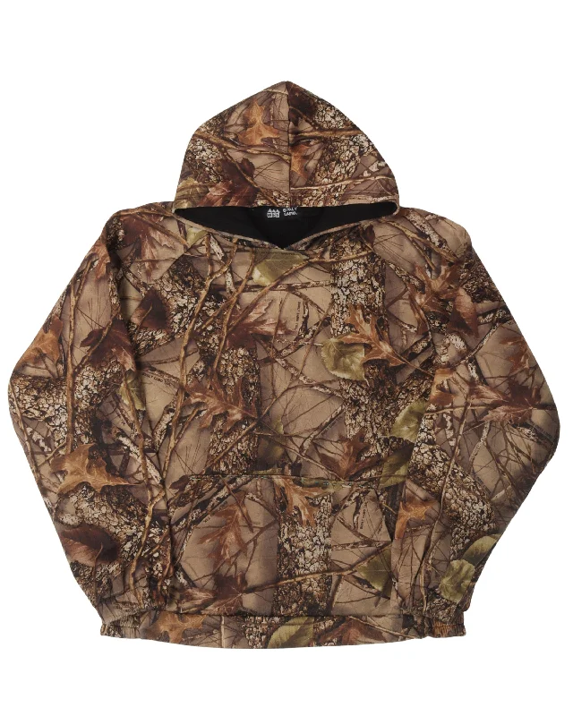 WFS Lined Burly Camo Hoodie Hoodie with Pocket Utility Practical