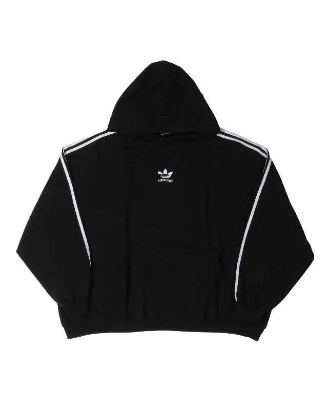 Adidas Large Fit Hoodie Hoodie with Zipper Versatile Modern
