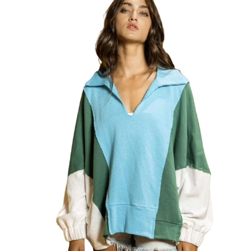 Blue Green White