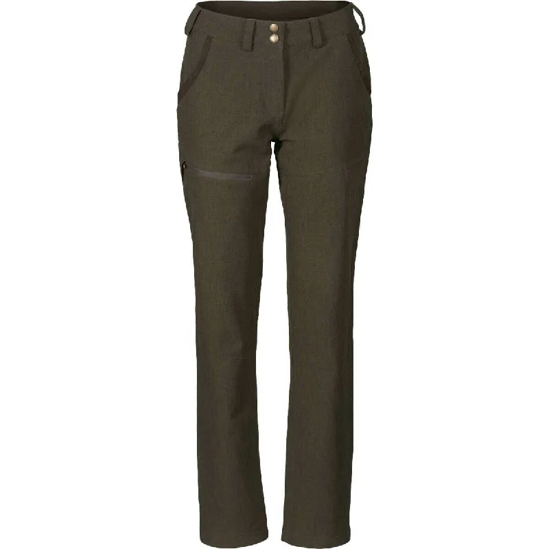 Seeland Women's Woodcock Advanced Trousers - Willow Green Trousers Elastic Waist Soft