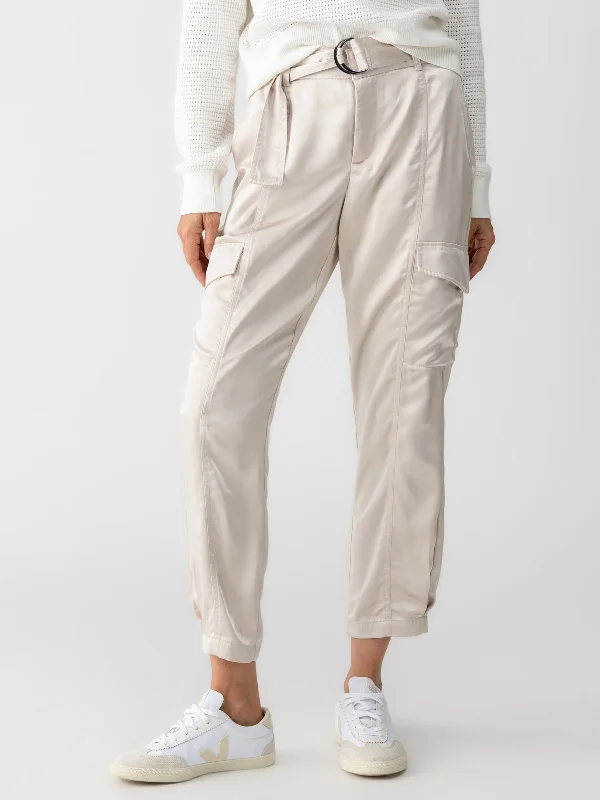 Classy Cargo Standard Rise Trouser Toasted Marshmallow Trousers Polka Dot Cute
