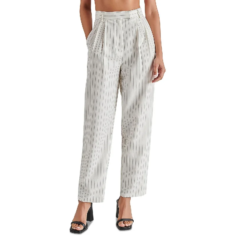 Steve Madden Womens Belt Loops Pockets Trouser Pants Trousers Sale Discount