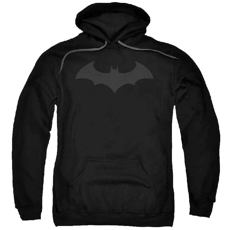 Batman Hush Logo - Pullover Hoodie Tapered Sleeve Pullover