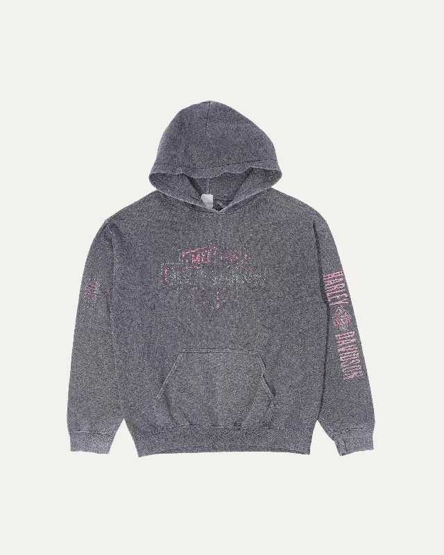 Harley Davidson Hoodie Hoodie with Oversized Fit Loose Comfortable