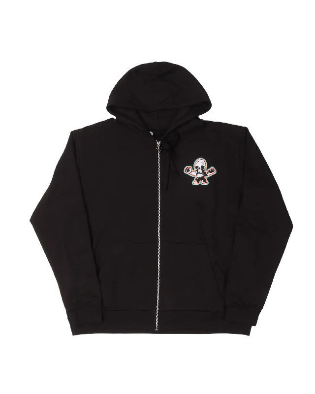 Foti Harris Teeter Zip-Up Hoodie Hoodie with Mesh Breathable Sporty