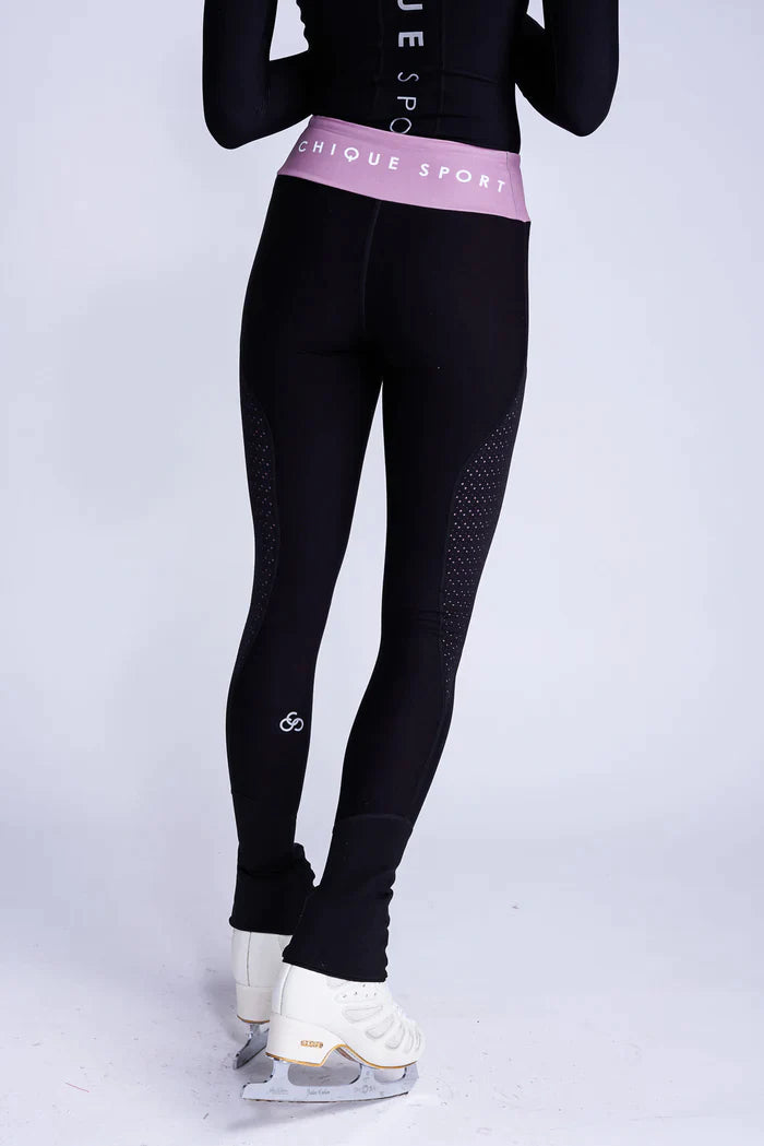 Empower On-Ice Leggings in Mink Elegant Casual Fit Leggings