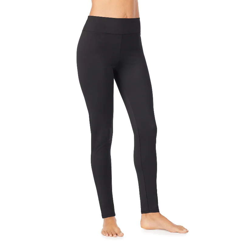 Thermawear High-Waisted Legging Classic Solid Color Leggings