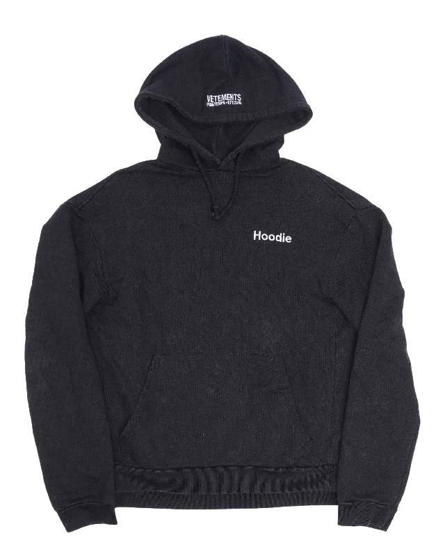 Definition Hoodie Hoodie with Emblem Brand Identity