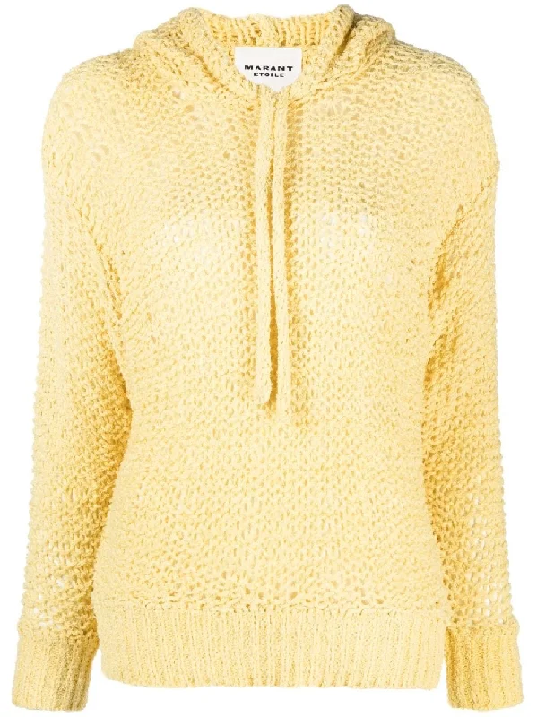 MARANT IDONY PULLOVER Scalloped Neck Pullover