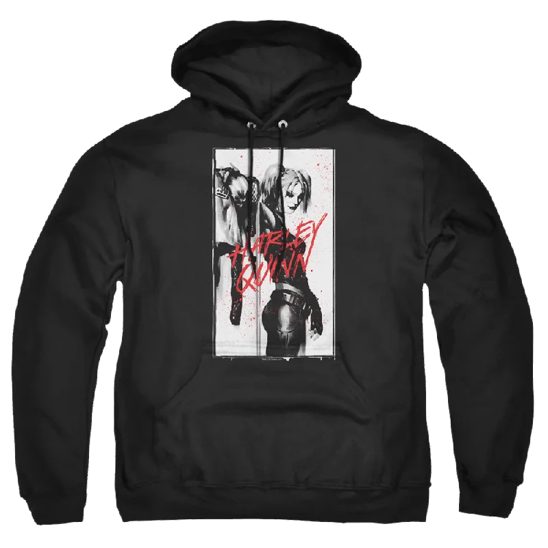 Harley Quinn Batman Inked Quinn - Pullover Hoodie Cowl Neck Pullover