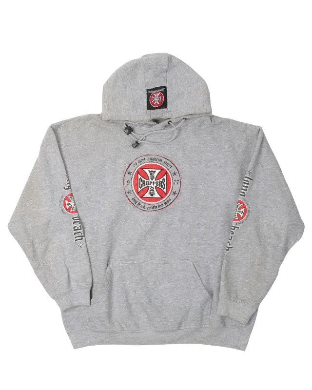West Coast Choppers Hoodie Hoodie with Tie-Dye Psychedelic Retro