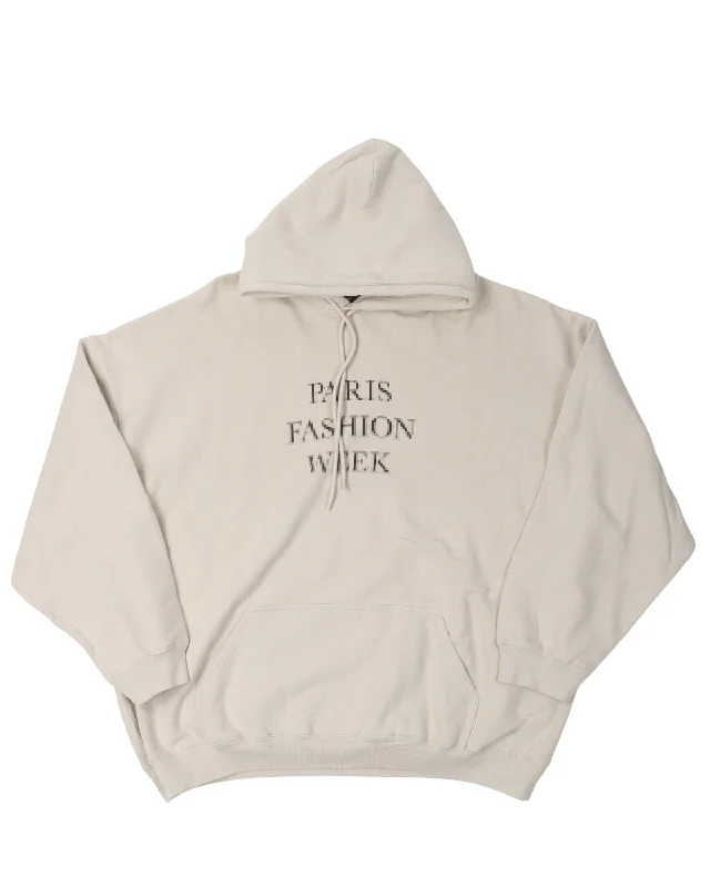 Paris Fashion Week Hoodie Hoodie with Pastel Soft Subtle