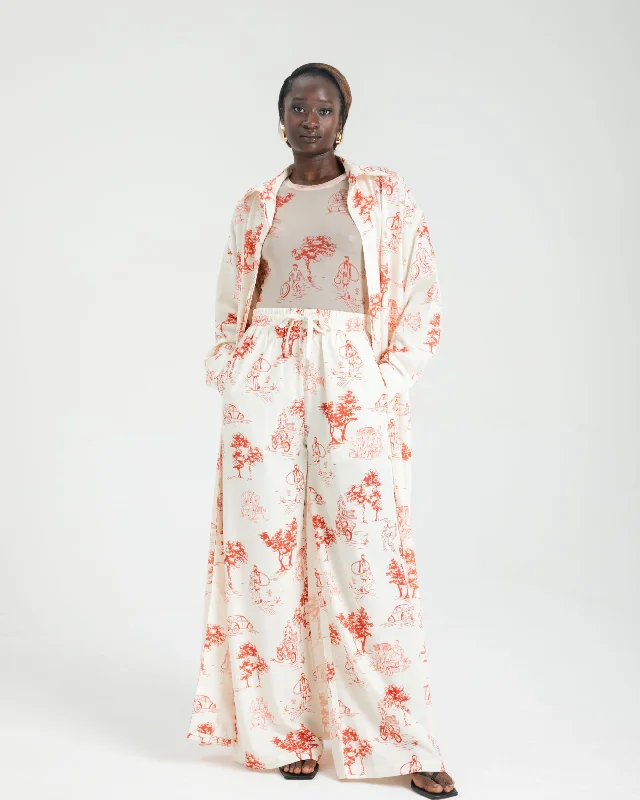 ALO PRINT TROUSERS Trousers fashionable trendy