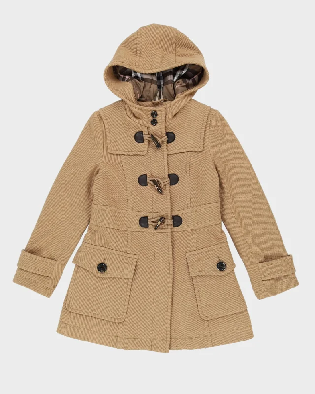Burberry Blue Label  Beige Duffel Coat - XS Down Puffer Quilted
