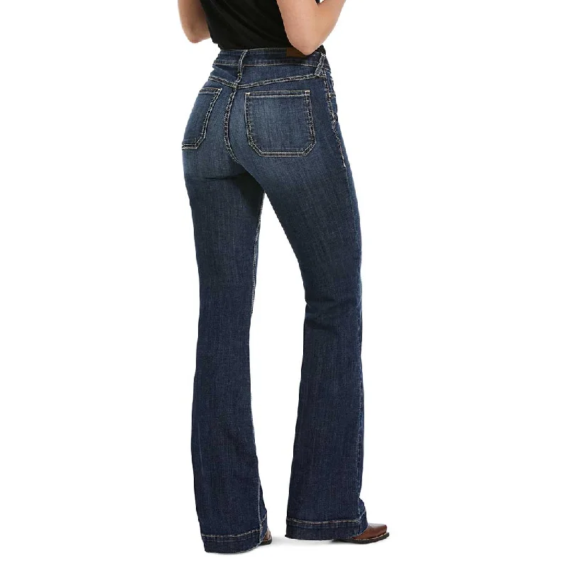 Ariat Women's Madelyn High Rise Trouser Jeans Trousers Modern Contemporary