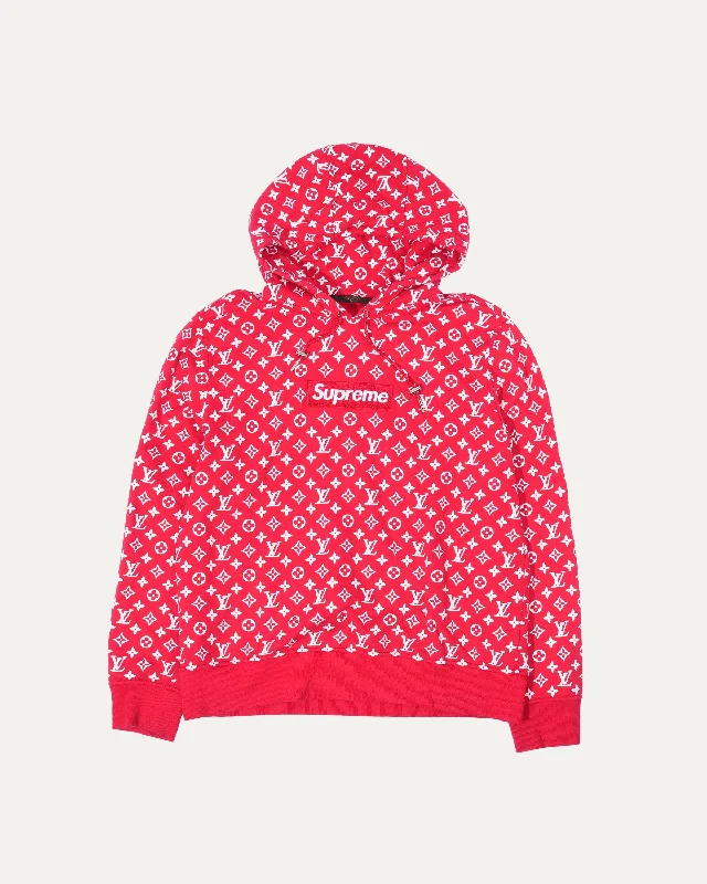 Supreme Box Logo Hoodie Hoodie with Raglan Sleeves Sporty Comfortable