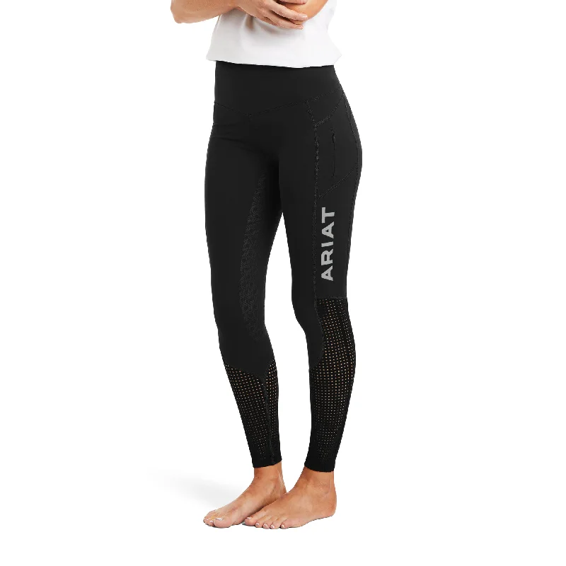 Ariat Ladies EOS Full Seat Black Legging Tights 10025580 Comfortable Printed Workout Leggings
