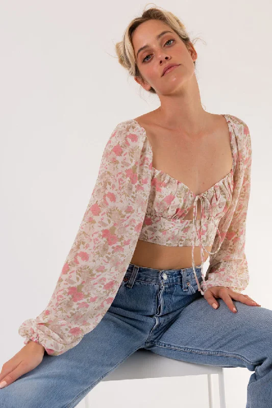 Sweetest Dreams Crop Top Layered Multi-layer Single Layer